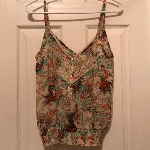 Beautiful top for sprig/summer. Great colors!